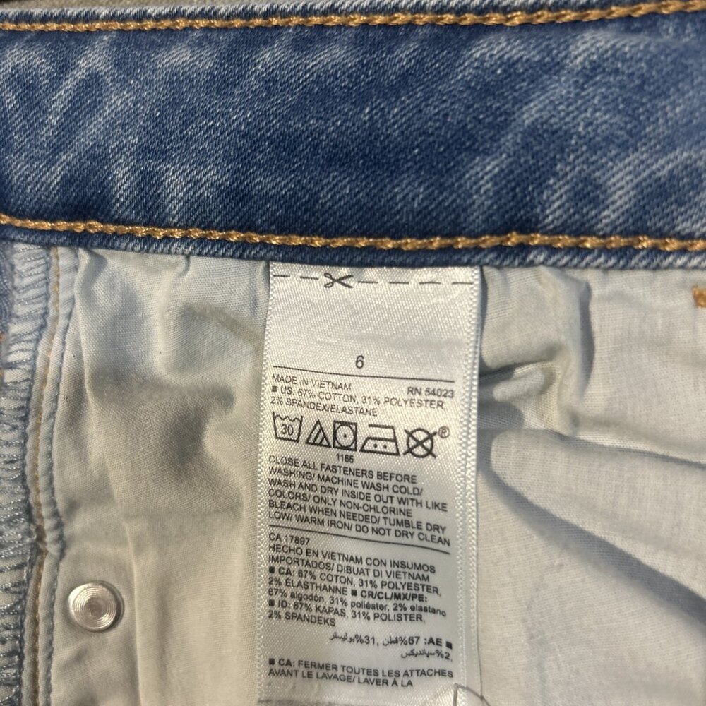 Old Navy Womens Jeans Size 6 Pop Icon Skinny High Rise Secret Slim Pockets Blue - Picture 9 of 9